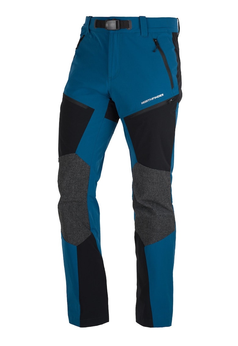 Pantaloni trekking barbati Leone - albastru/negru