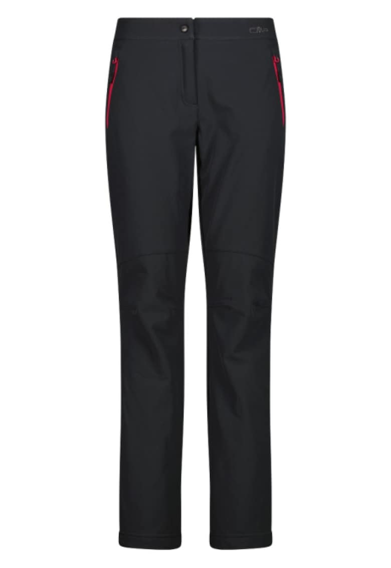 Pantaloni trekking dama 30A1456 - Negru/Roz