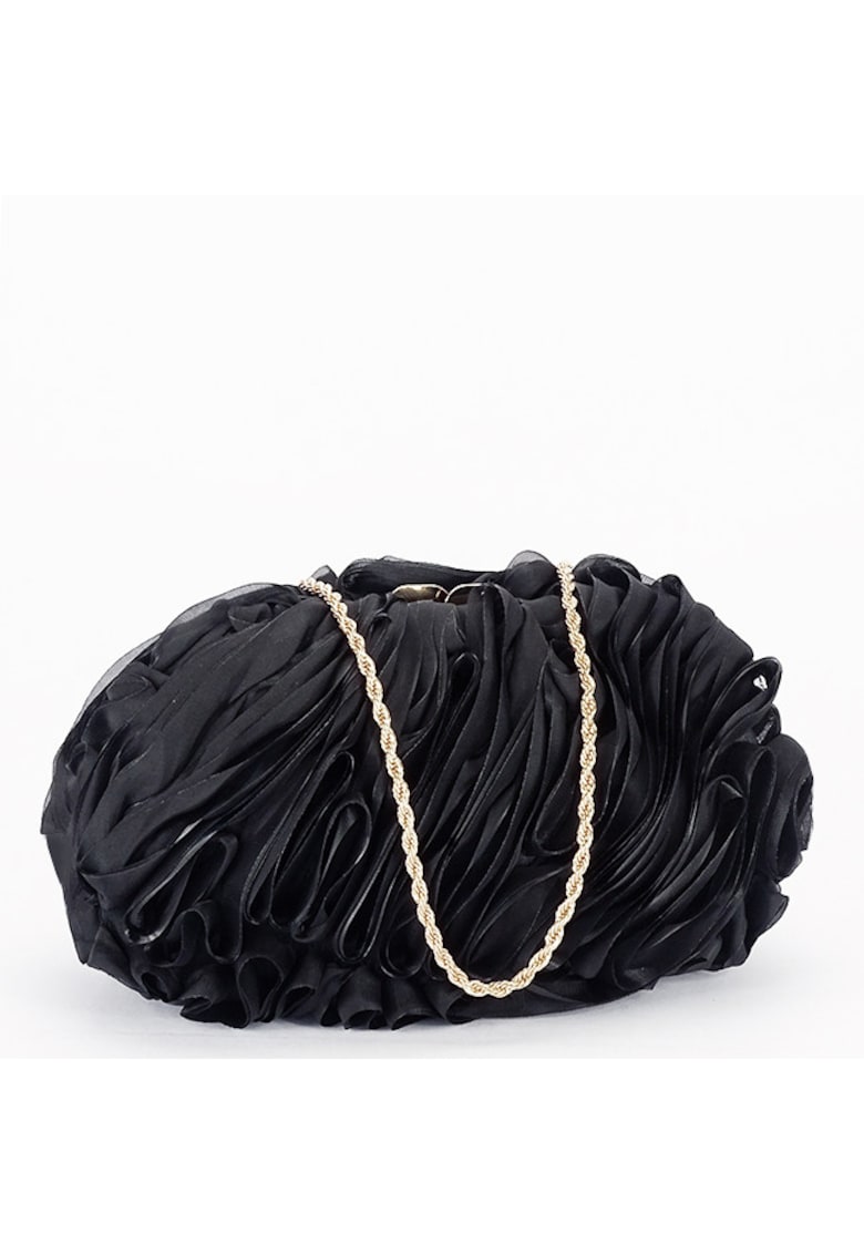 Geanta clutch negru cu model 3D BMN-1241 06 20261 - Negru