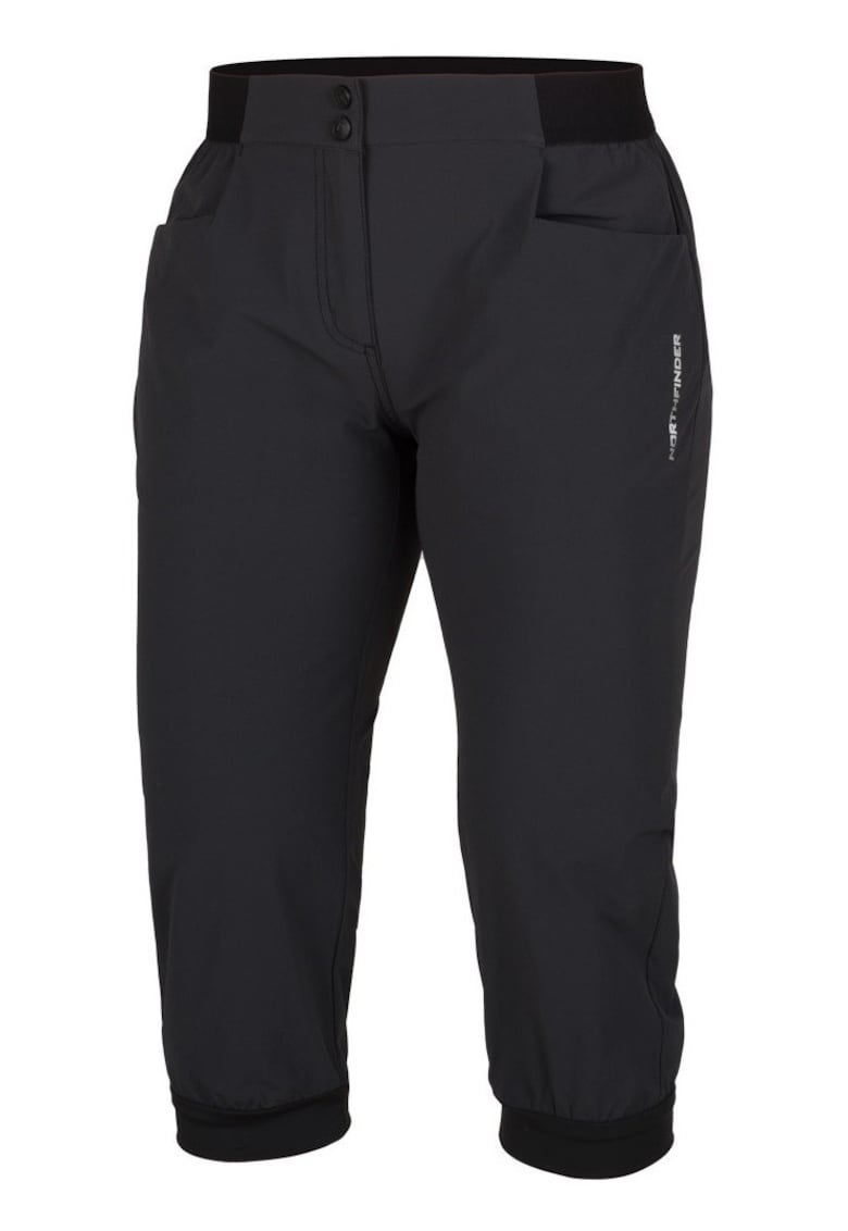 Pantaloni scurti 3/4 trekking dama Nikki - Gri