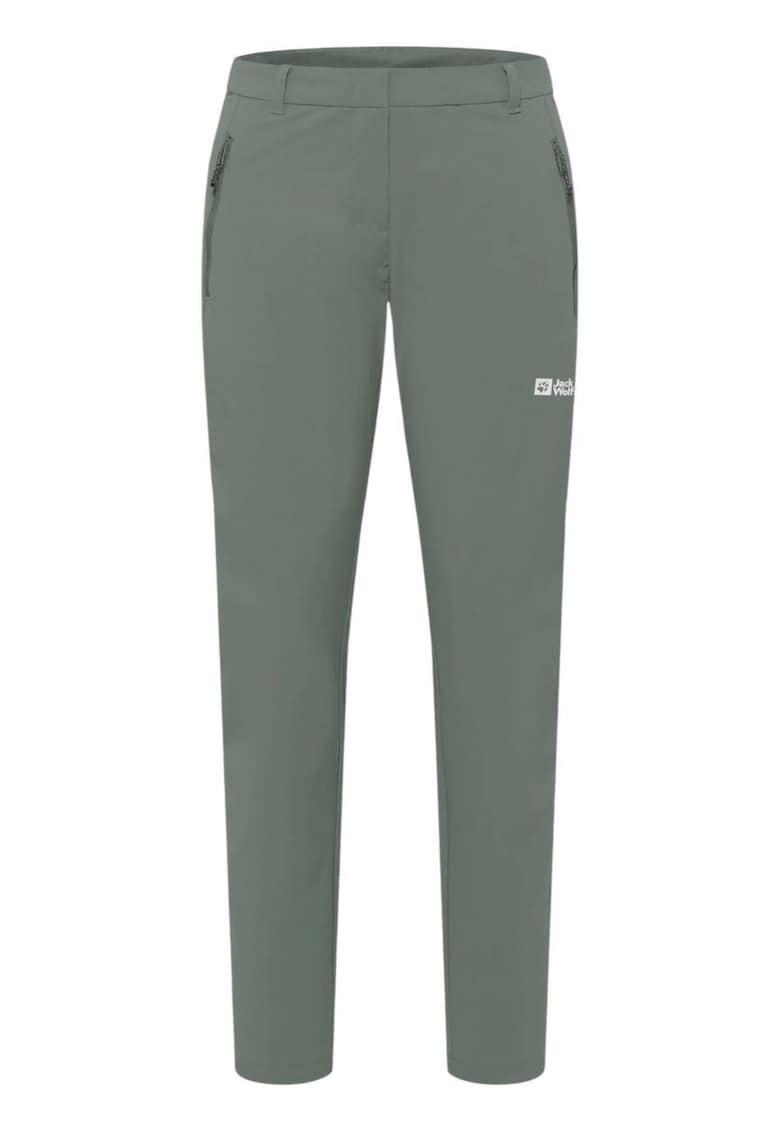 Pantaloni trekking dama Hikeout R - Verde deschis