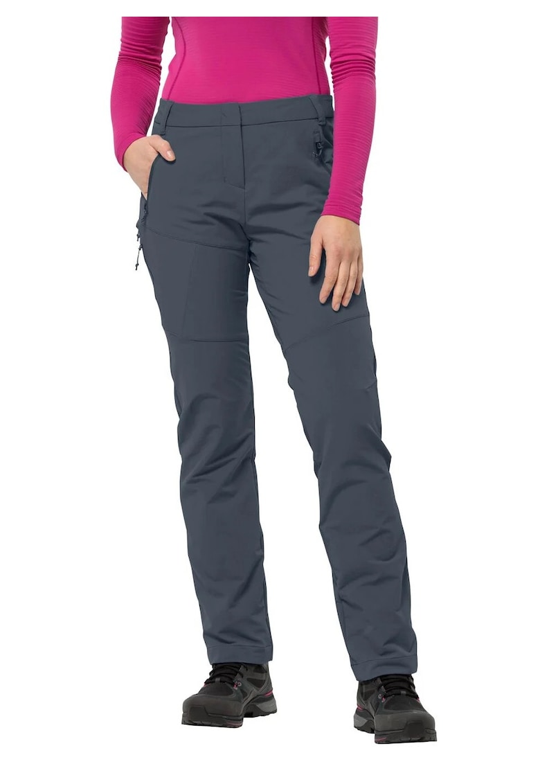 Pantaloni trekking dama Glastal Winter FW 2024-Gri-