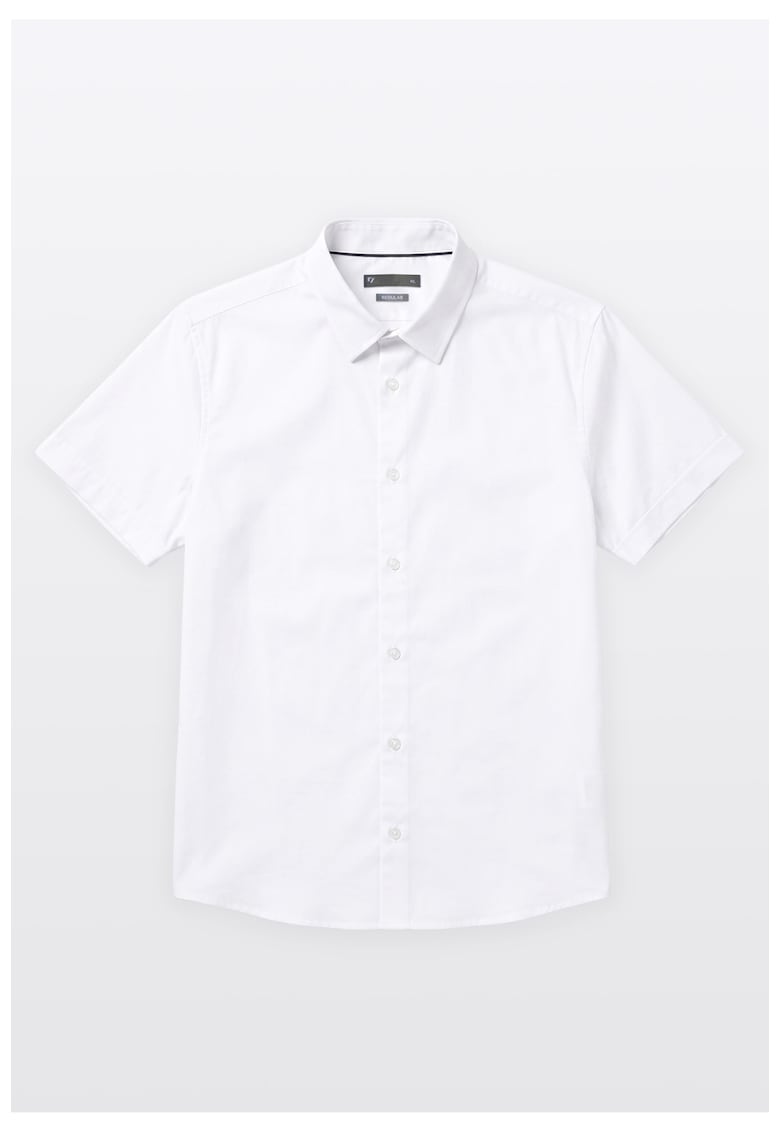 Camasa cu maneca scurta si croiala regular fit
