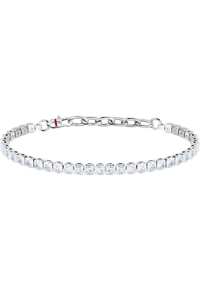 Bratara din inox decorata cu zirconia