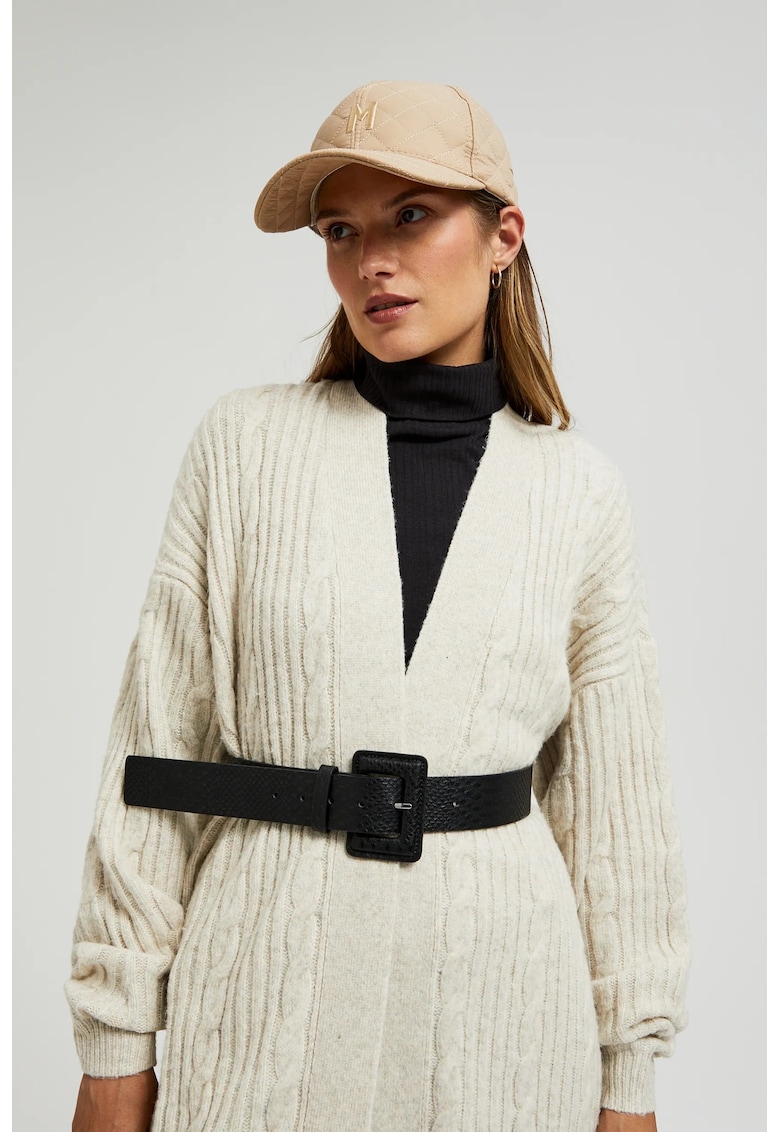 Curea pentru femei - neagra - XL - poliuretan