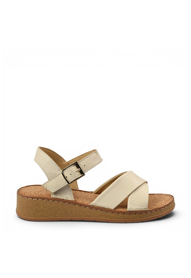 Sandale Casual D27-14601-Crem - Crem
