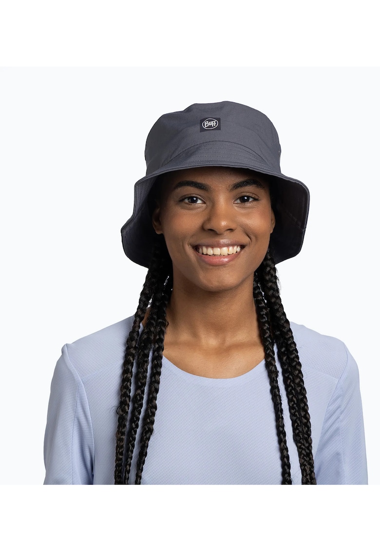 Palarie unisex ADVENTURE BUCKET SOLID ASH - culoare gri inchis - marime L/XL