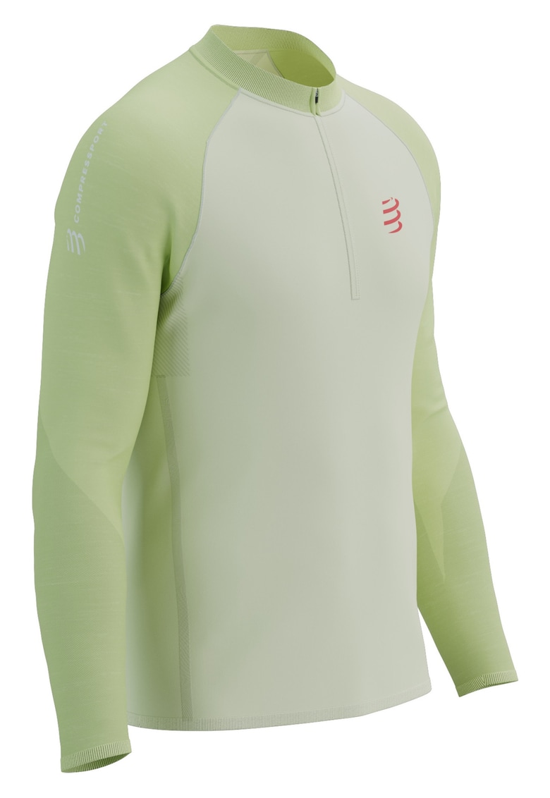 Bluza alergare barbati Trail HZ FW 2025 - Verde deschis