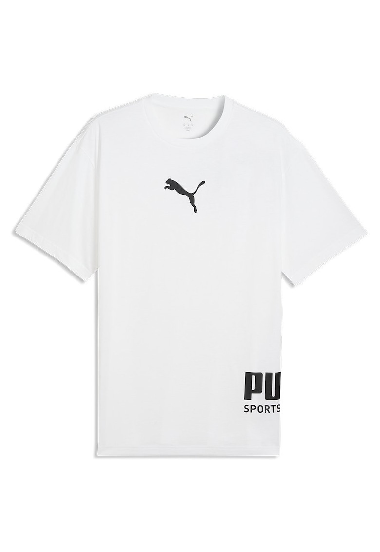 Tricou Sport Relaxed Graphic 692169-02 - Barbati - Alb