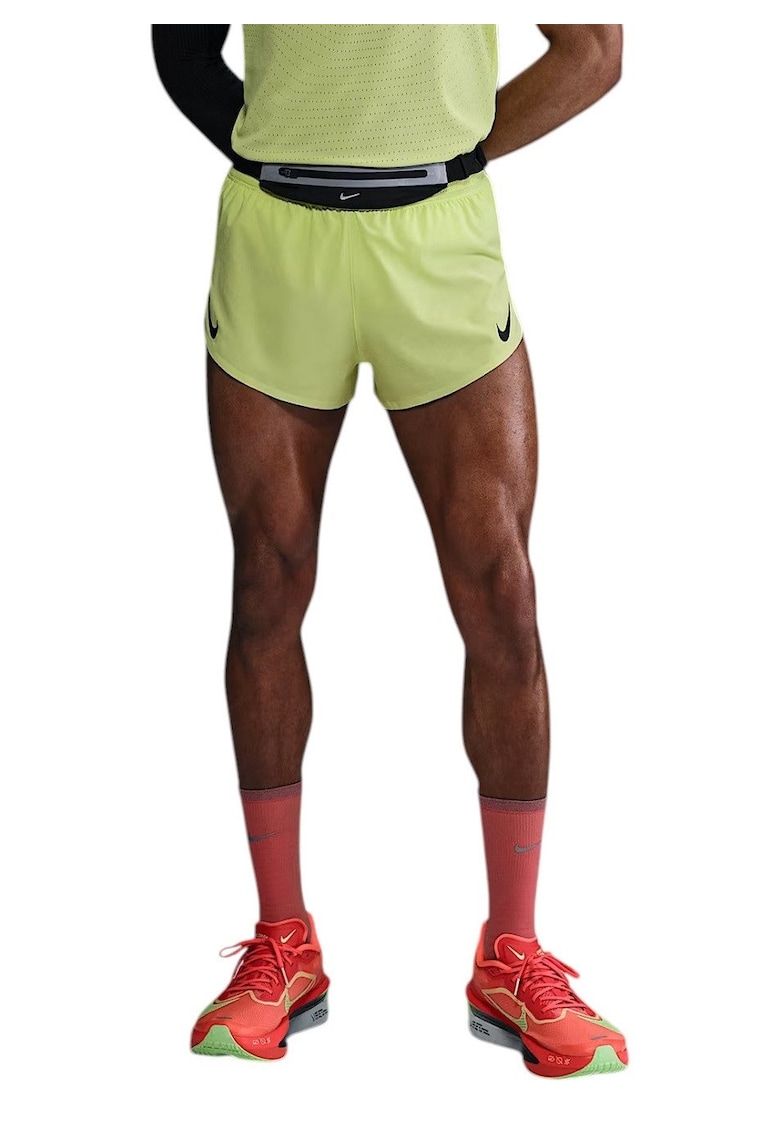 Sort alergare barbati Dri-FIT ADV Aero Swift SS 2025 - Verde lime
