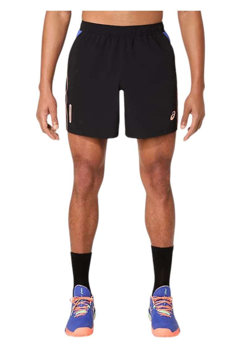 Sort tenis barbati Padel Court 7IN FW 2025 - Negru/Albastru