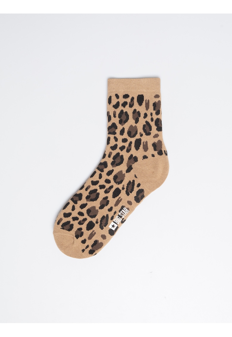 Sosete lungi cu animal print