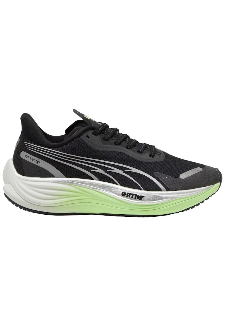 Pantofi alergare dama Velocity NITRO 3 GTX - Negru/Verde lime