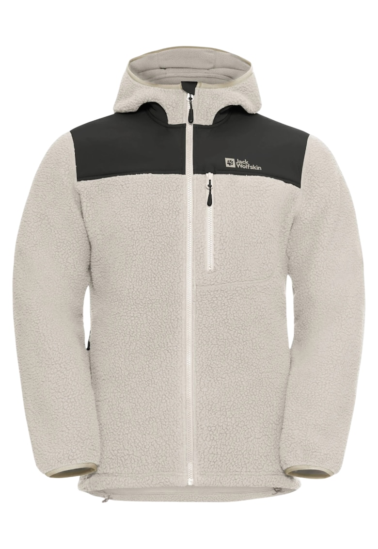 Fleece barbati Kammweg Pile FW 2025 - Negru/Bej