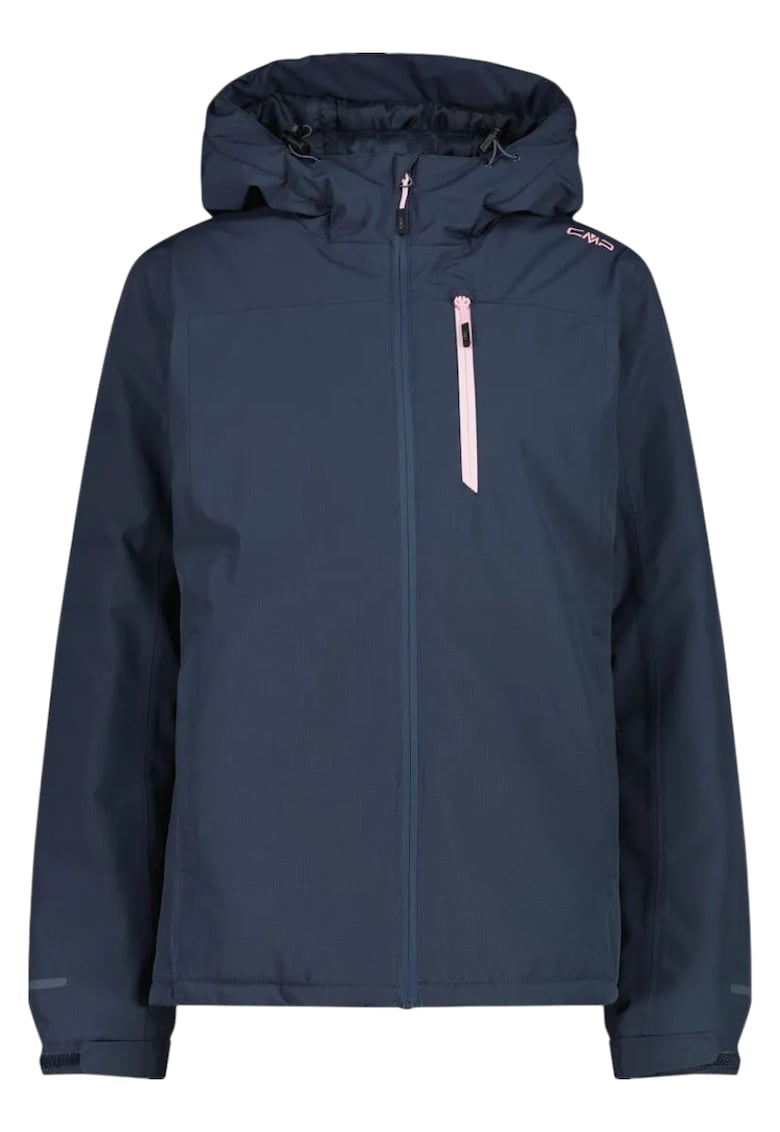 Jacheta dama Woman Jacket Fix Hood 35Z1446 - Albastru inchis
