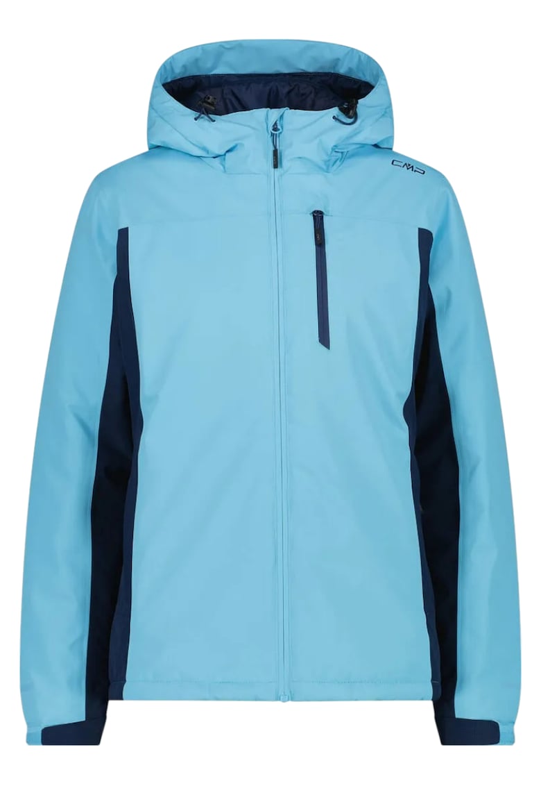 Jacheta dama Woman Jacket Fix Hood 35Z1446 - Albastru deschis