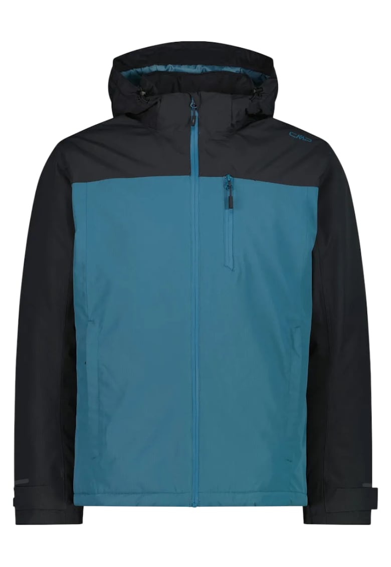 Jacheta barbati Man Jacket Zip Hood 35Z1537 - Verde/Gri antracit