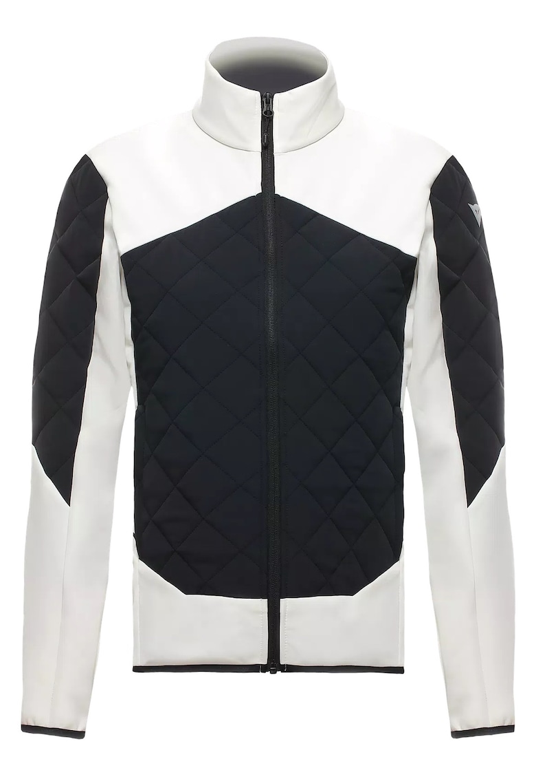 Bluza dama Mevo Full Zip Mid - Alb/Negru