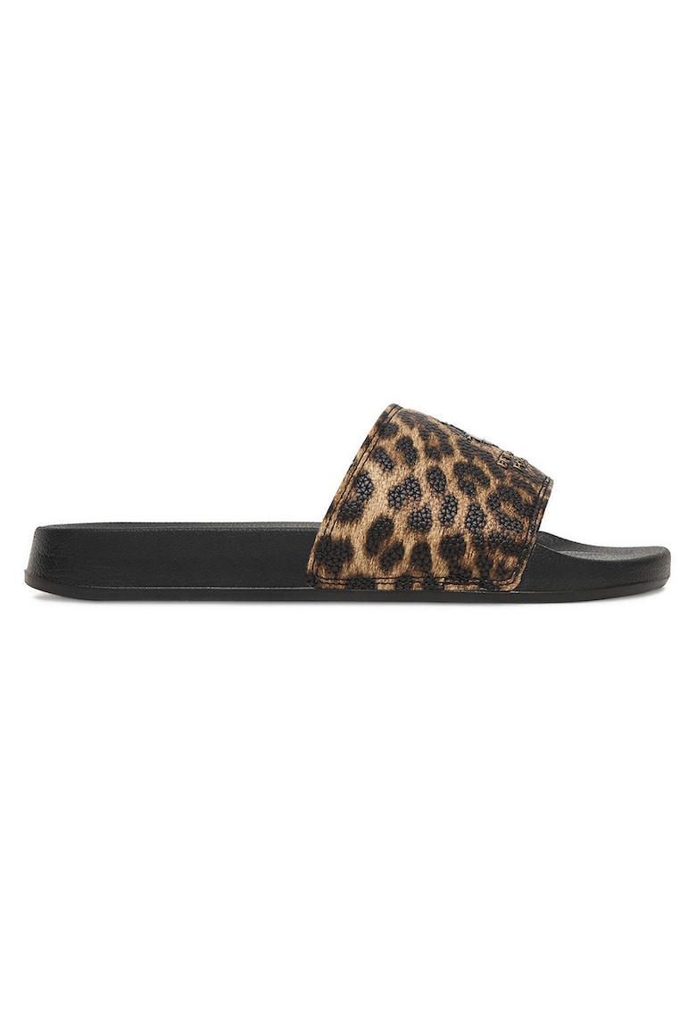 Papuci dama - textil - maro