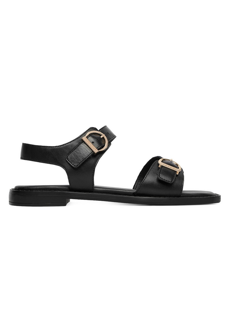 Sandale dama piele naturala - negru - Negru