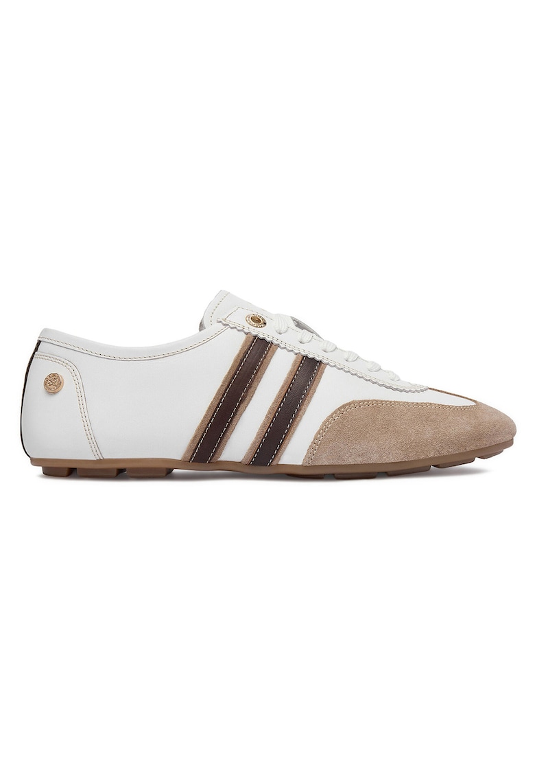 Pantofi sport dama - piele naturala - Alb