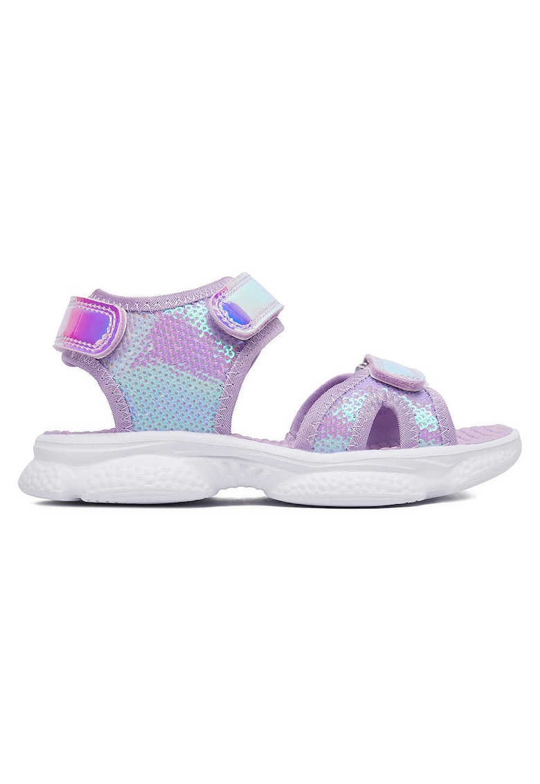 Sandale copii - violet - sintetic - velcro -