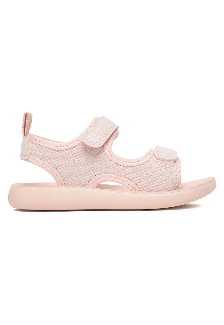 Sandale fete - roz - textil - inchidere velcro - Roz