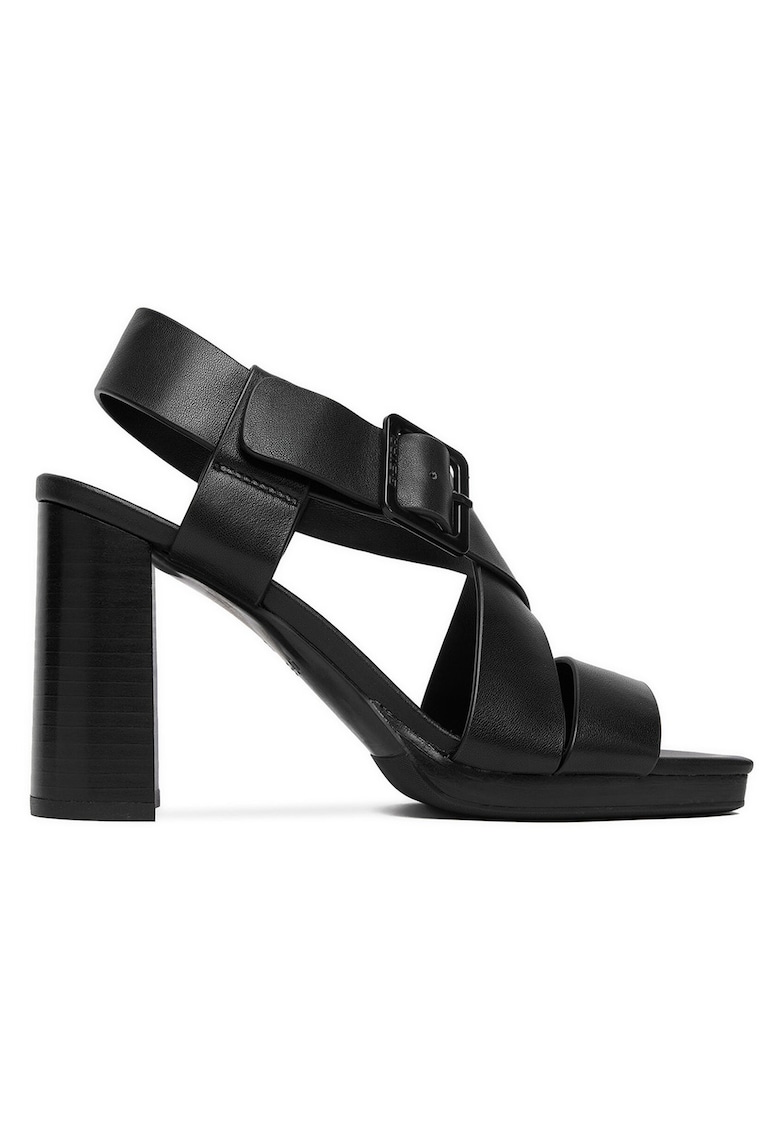 Sandale dama G-Star Raw - toc stabil - Negru