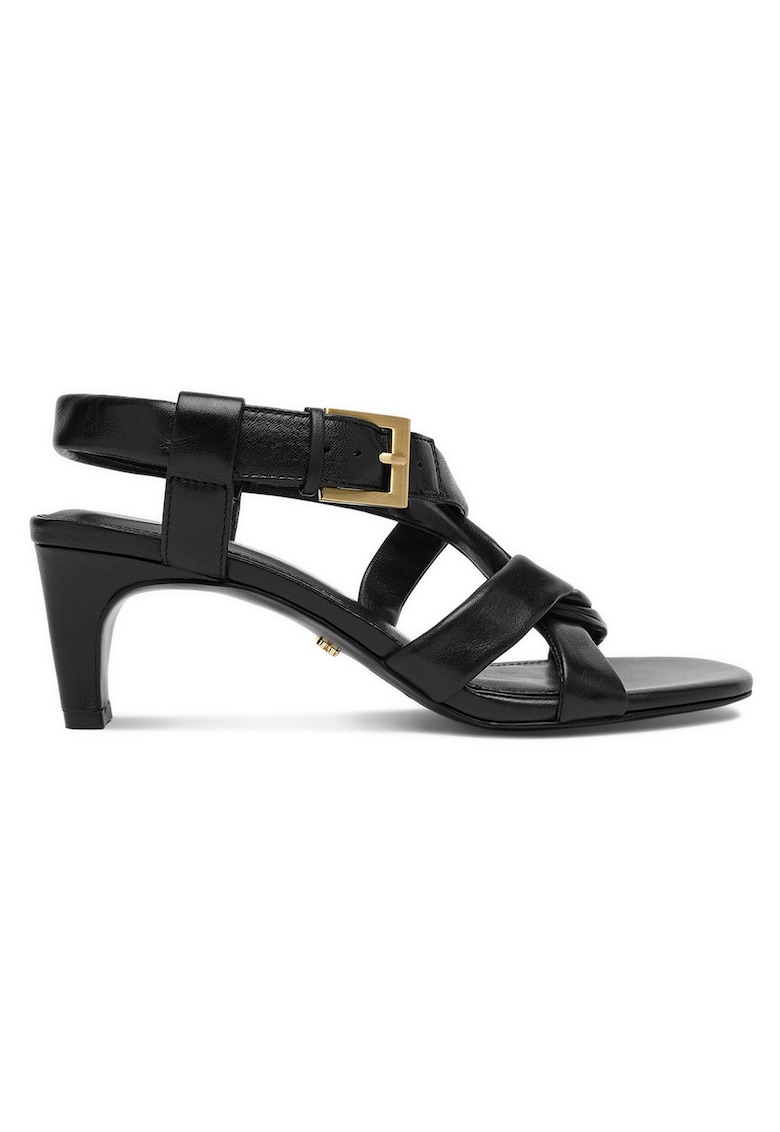 Sandale dama piele naturala - negru - Negru