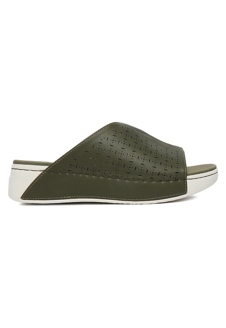 Slapi dama verde - confortabili -