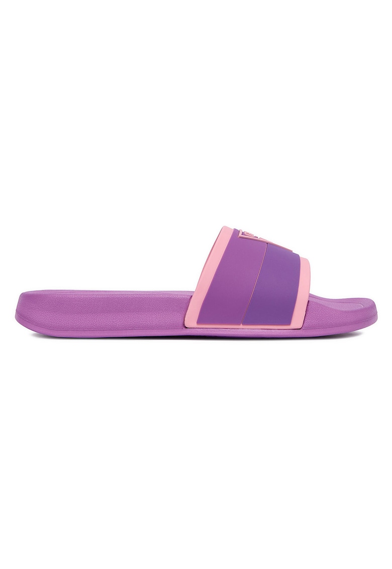 Papuci copii - violet - material sintetic
