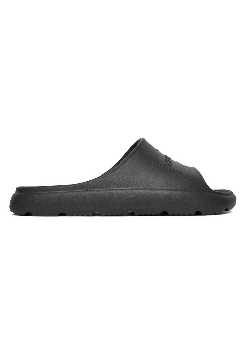 Papuci pentru bărbați - negru - material sintetic - Negru