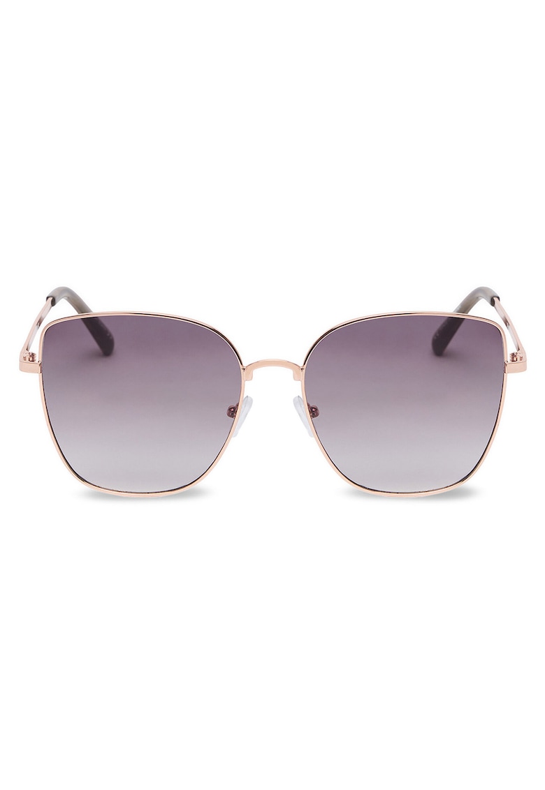 ochelari de soare din material sintetic - cu filtru UV400 si usoare - cu rama cu forma eleganta - negru - marime unica