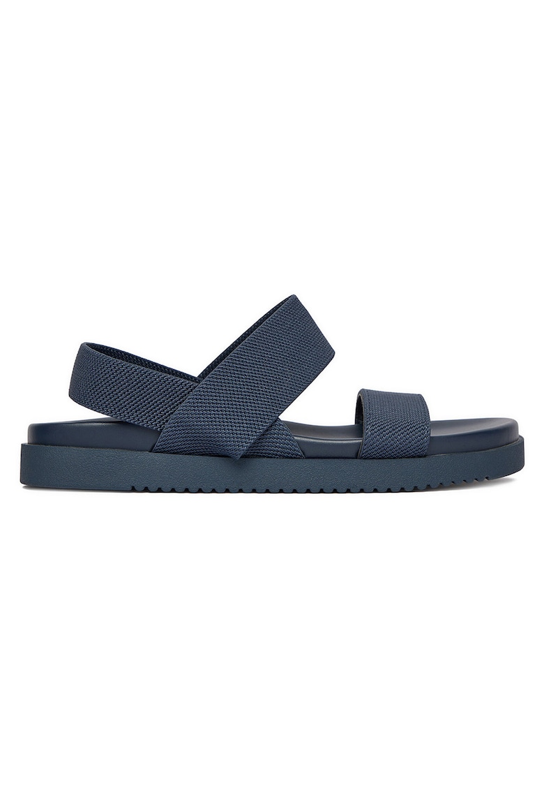 Sandale dama - bleumarin - textil -