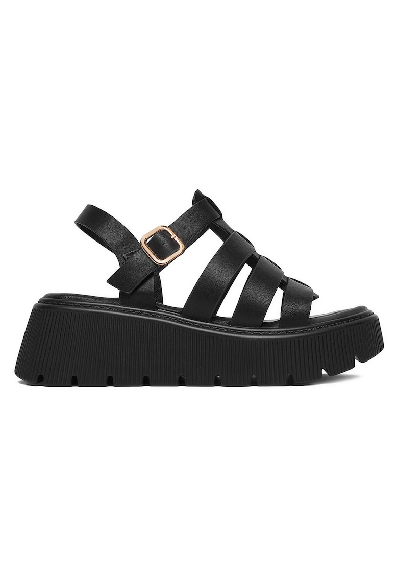 Sandale dama design modern - Negru