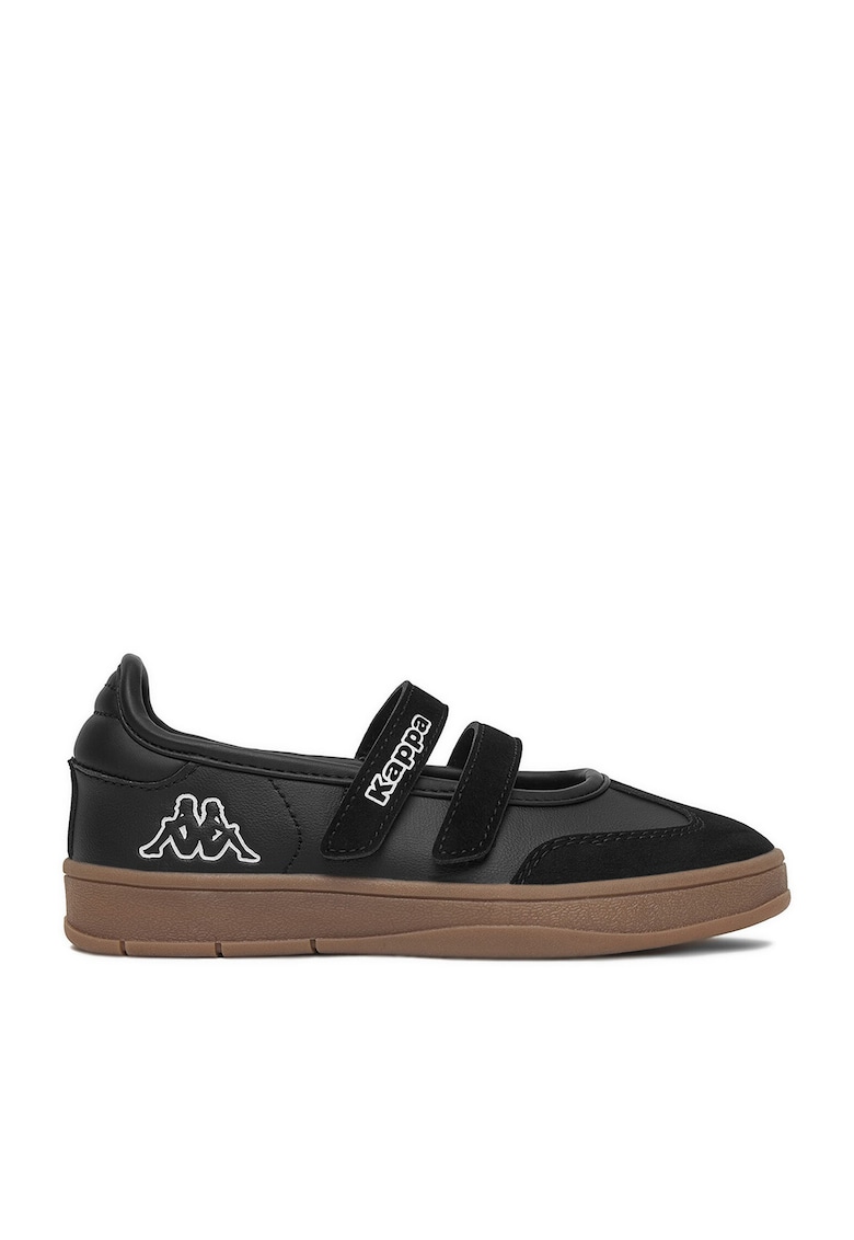 Pantofi sport copii - Velcro - negru - textil