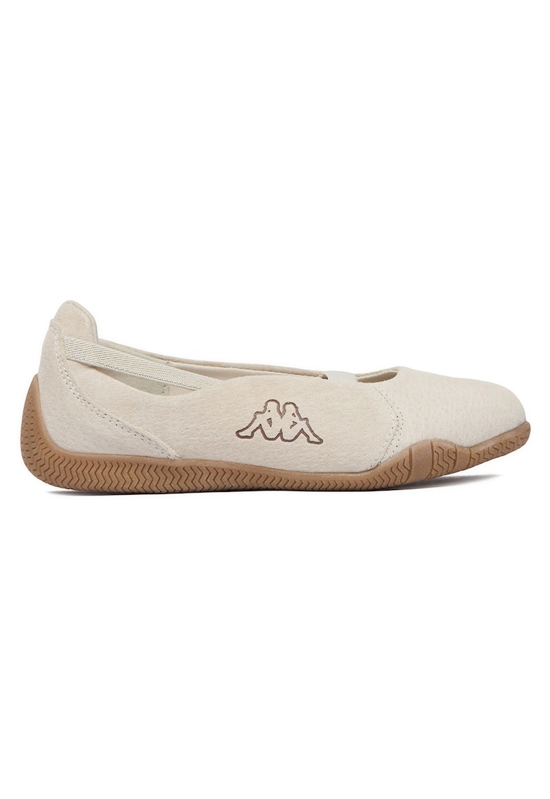 Pantofi copii - balerini - piele naturala - bej -