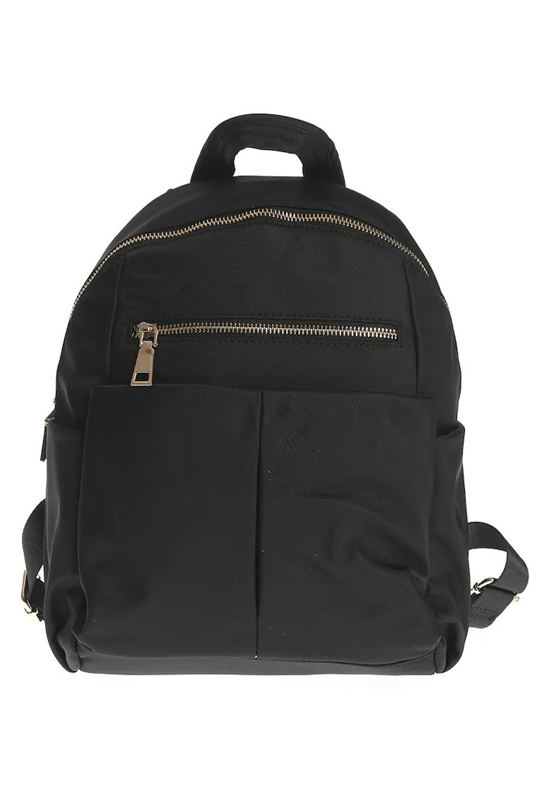 Rucsac modern negru cu compartimente practice