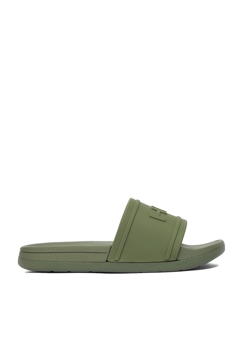 Papuci copii verde - material sintetic