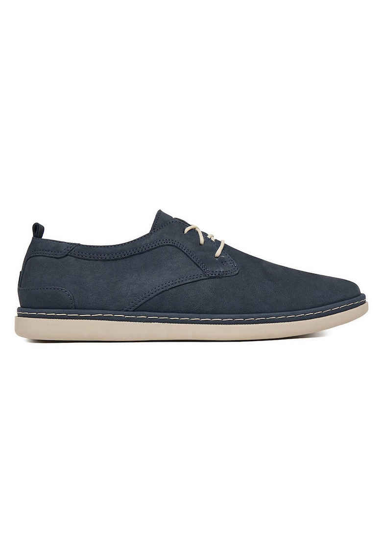 Pantofi barbati - casual - bleumarin - piele naturala -