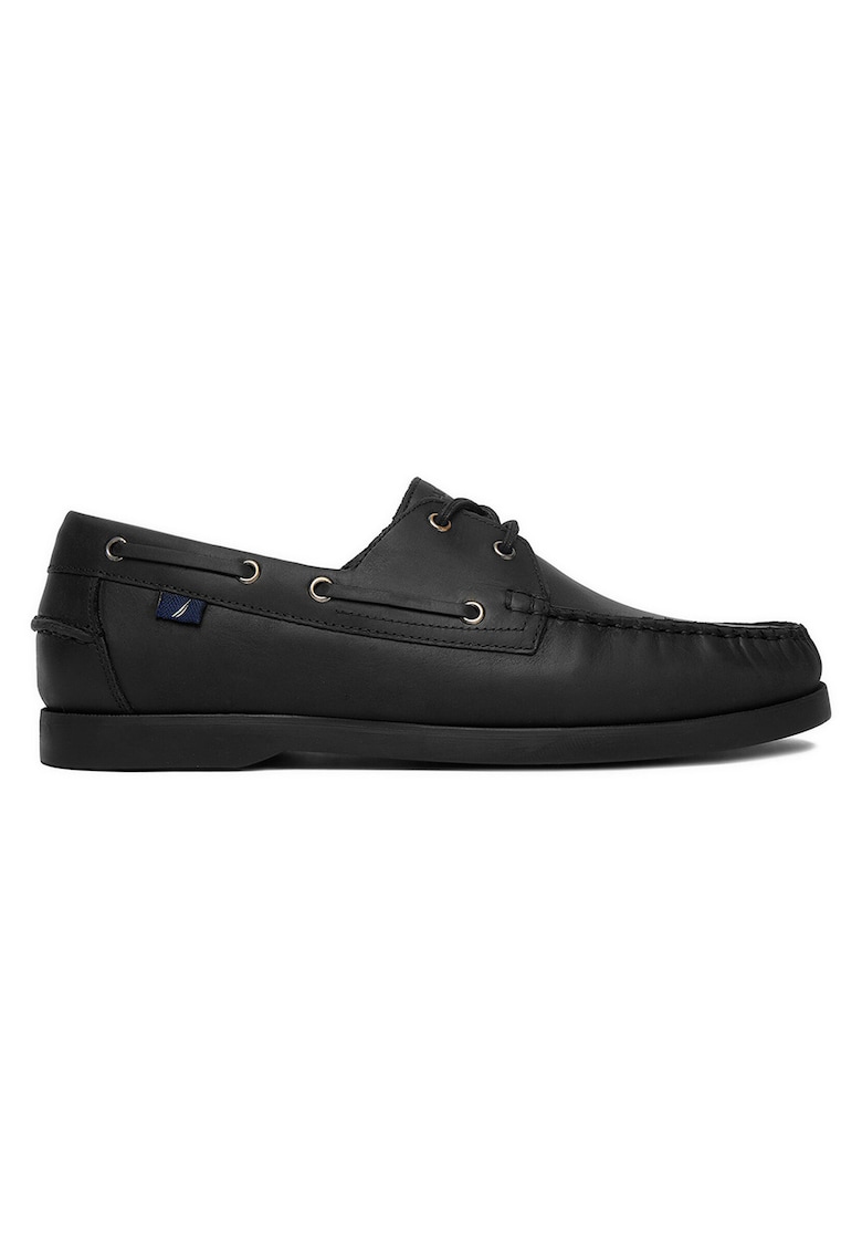 Mocasini barbati piele naturala - negru - Negru