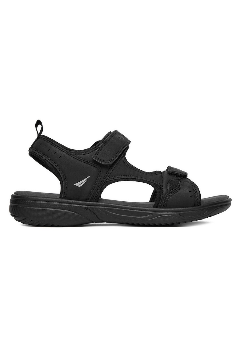 Sandale barbatesti piele ecologica - negru - Negru