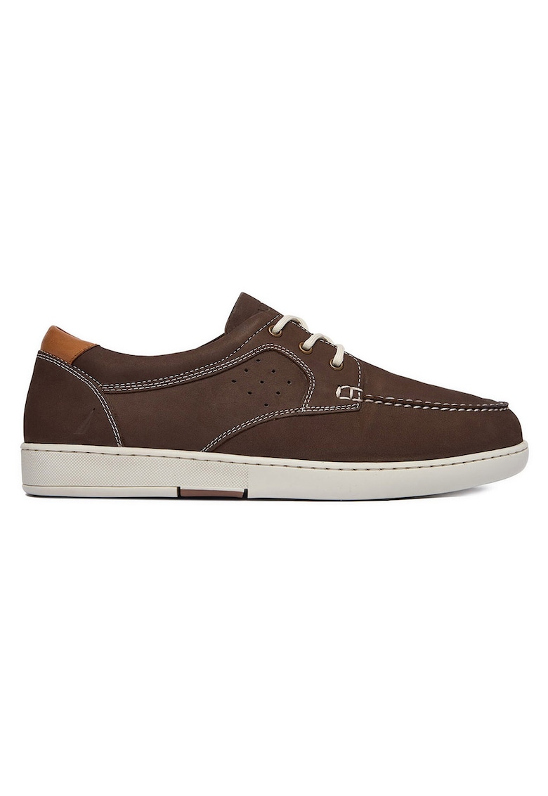 Pantofi barbati - casual - piele naturala - maro -