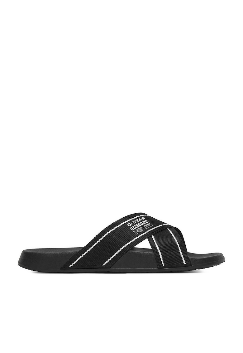 Papuci barbatesti G-Star Raw - negru - textil - Negru