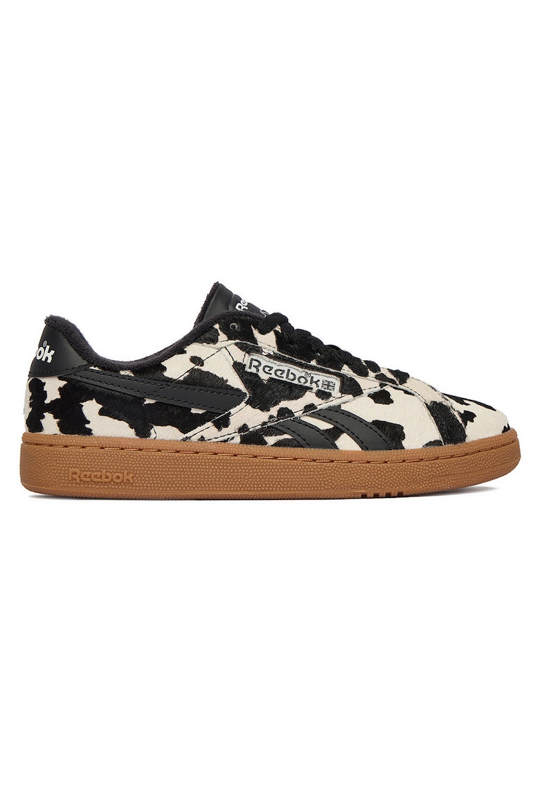 Pantofi sport dama piele naturala - alb/negru - design original - confortabili