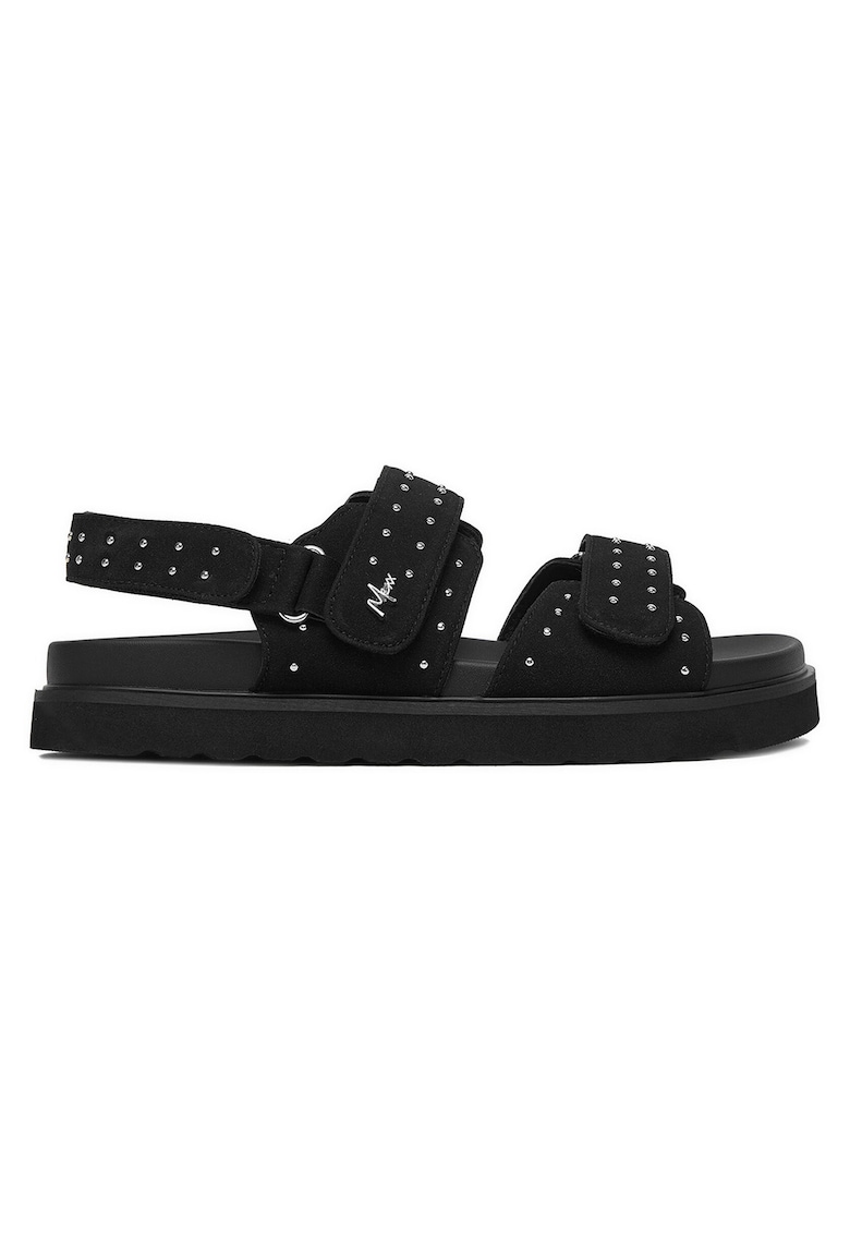 Sandale dama - negru - piele -