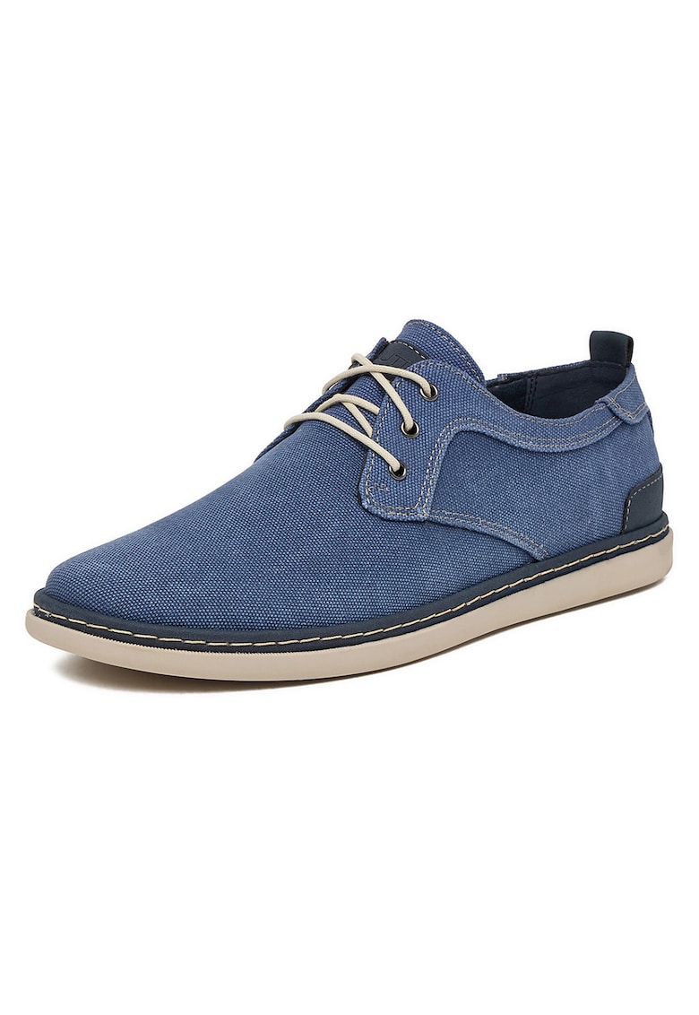 Pantofi barbati - casual - albastru - textil