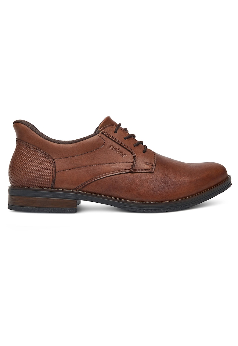 Pantofi barbatesti - maro - piele naturala - varf rotund -