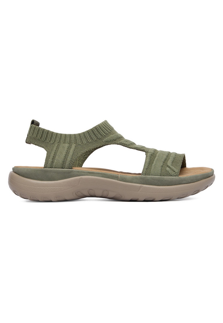 Sandale verde - textil - Antistress - Verde