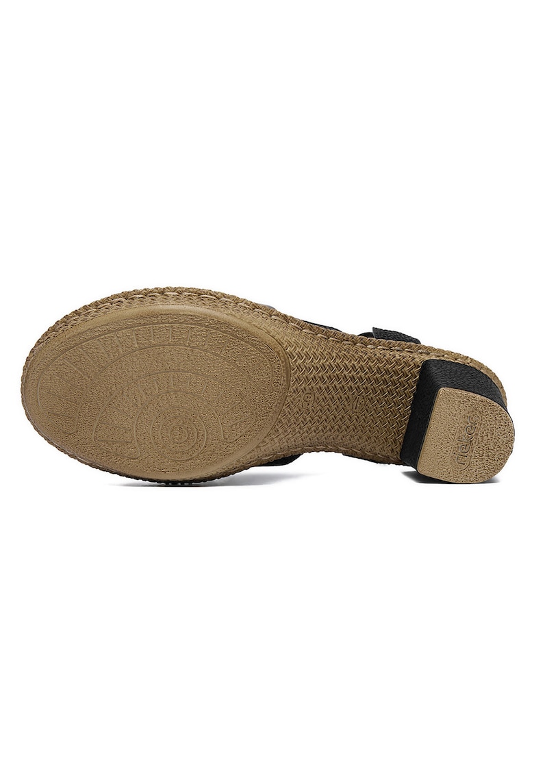 Sandale dama - negru - piele - Negru
